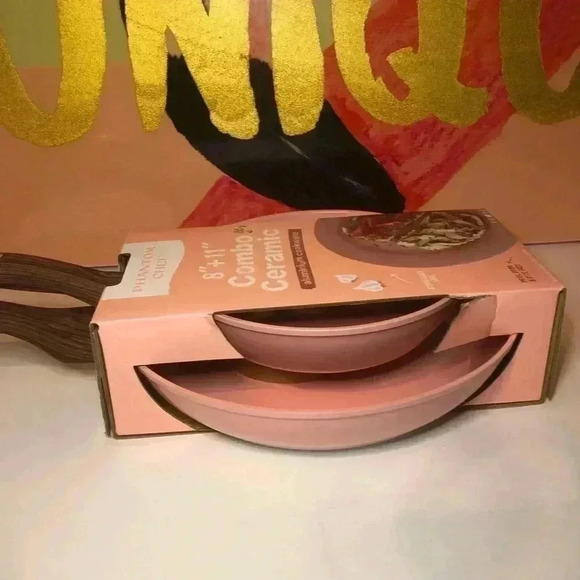 🎀🔥Phantom Chef Pink Frying Pan set🌸🌷🎀🦩 - Picture 8 of 15